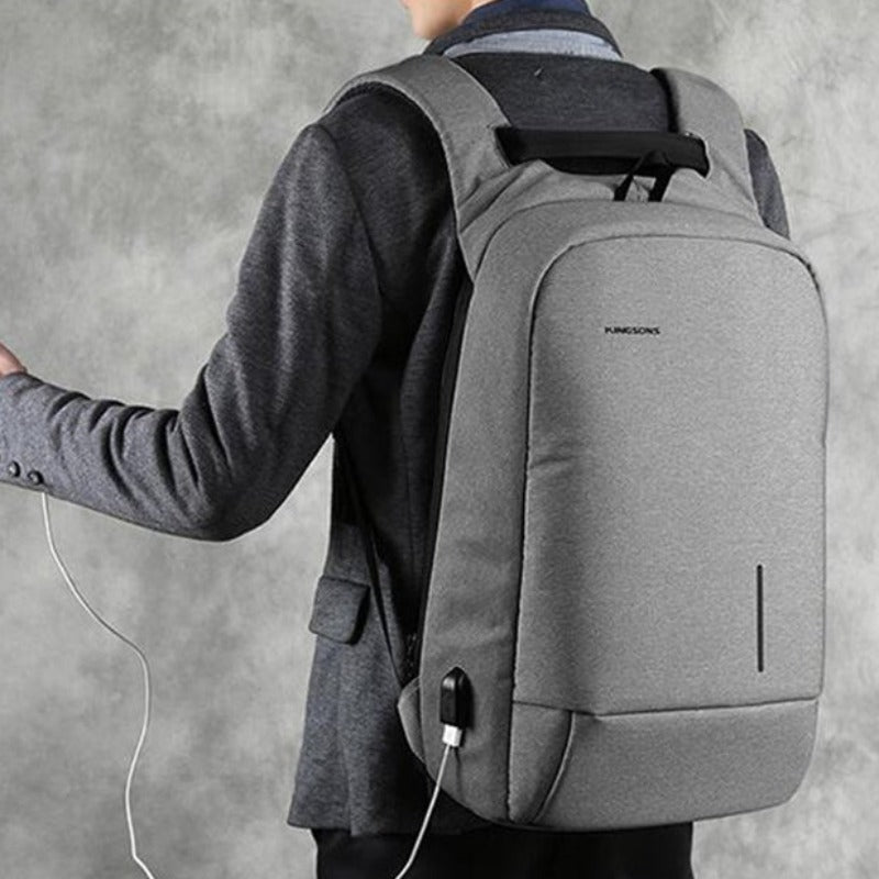 Men's Multifunction USB Computer Backpack