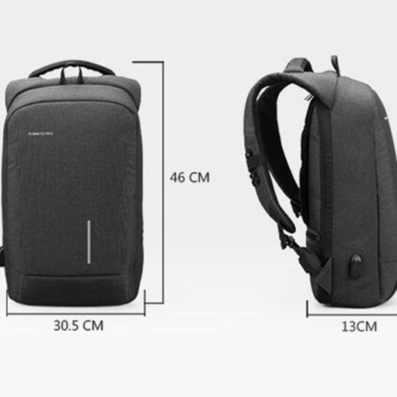 Men's Multifunction USB Computer Backpack