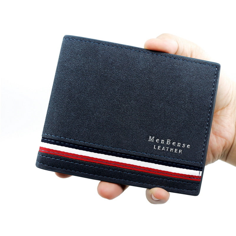 Men Leather Slim Wallet