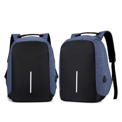 The Solid Anti-Theft Unisex USB Backpack