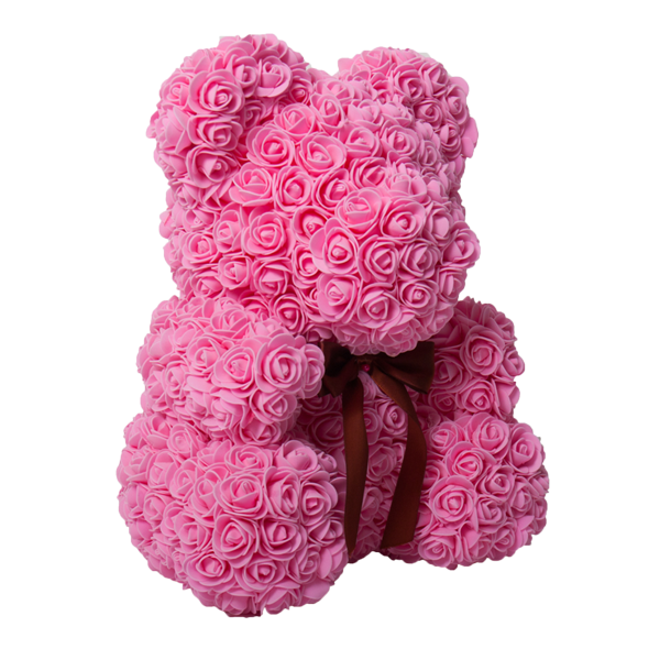 Flower Teddy Bear with Free Gift Box - BFCM