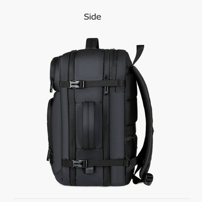 Expandable Waterproof Backpack With USB Charging