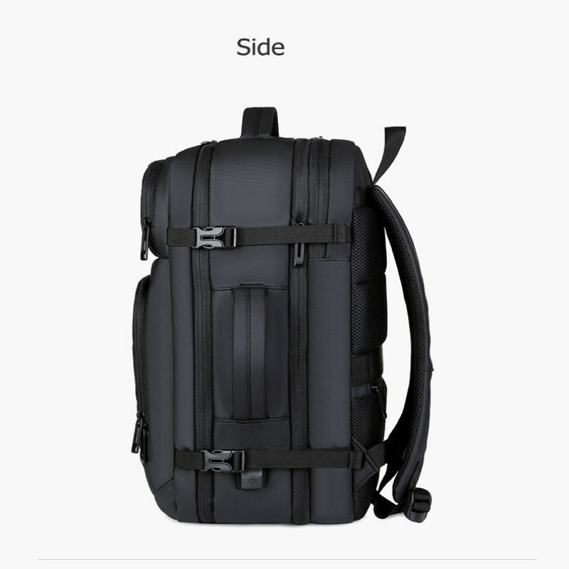 Expandable Waterproof Backpacks With USB Charging