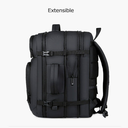 Expandable Waterproof Backpack With USB Charging