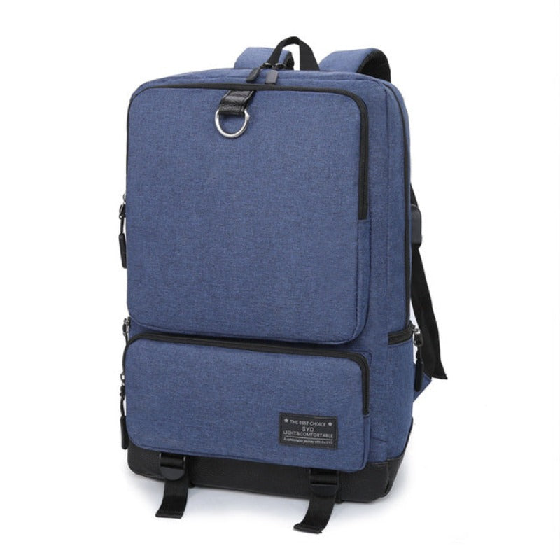Casual Laptop Backpack With USB Charging